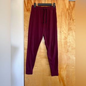 PINK women’s burgundy joggers